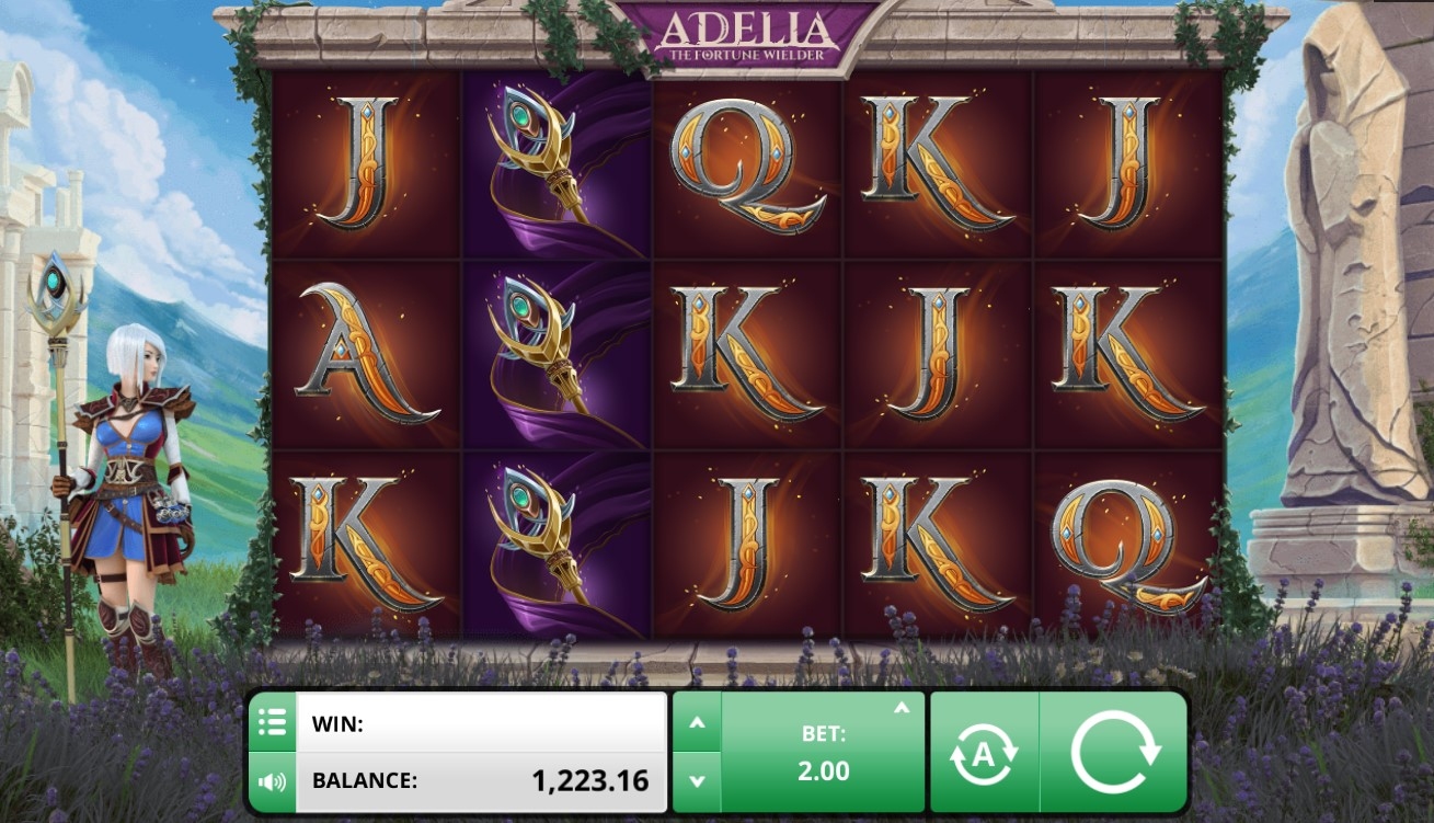 Adelia The Fortune Wielder Slot Gameplay