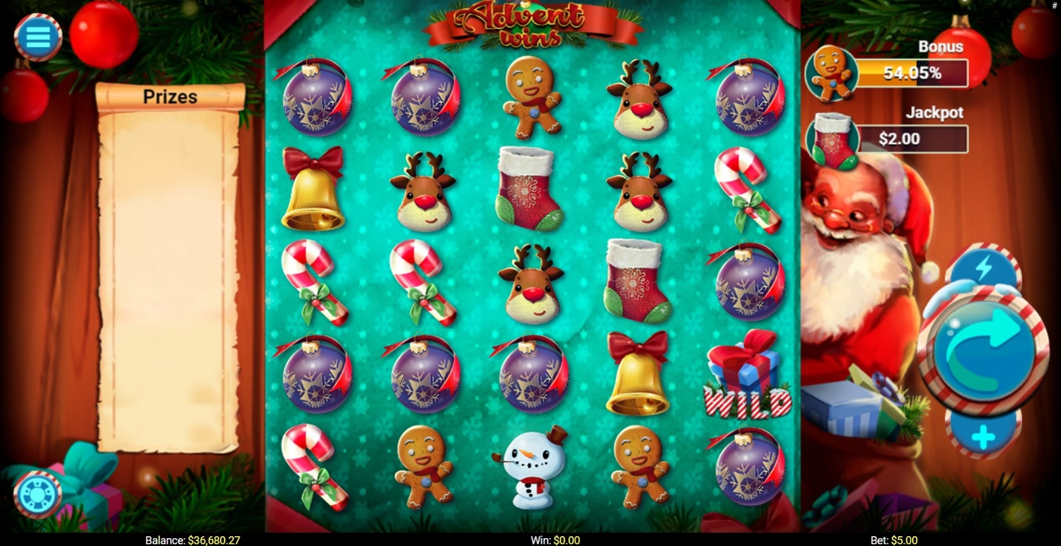 Advent Wins Slot Gameplay