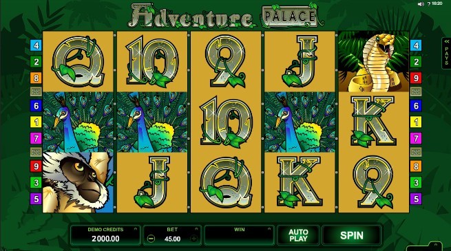 Adventure Palace Slot Gameplay
