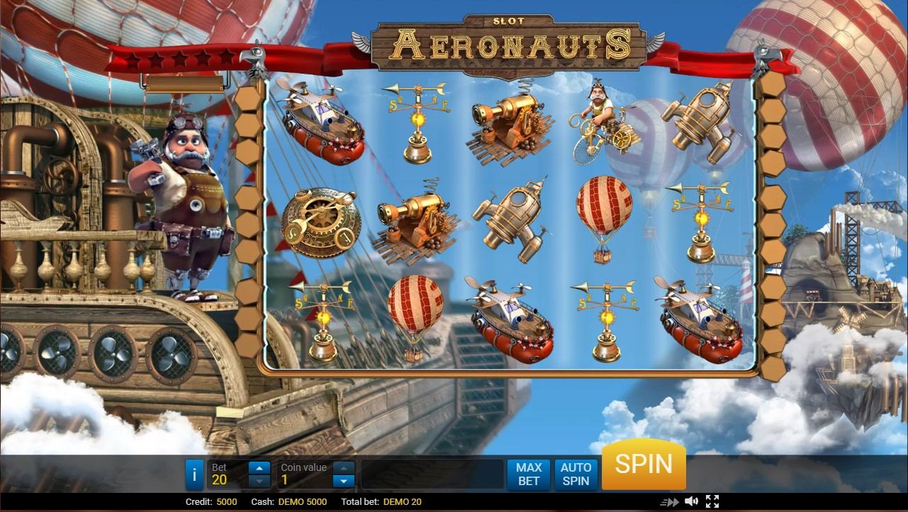 Aeronauts Slot Gameplay