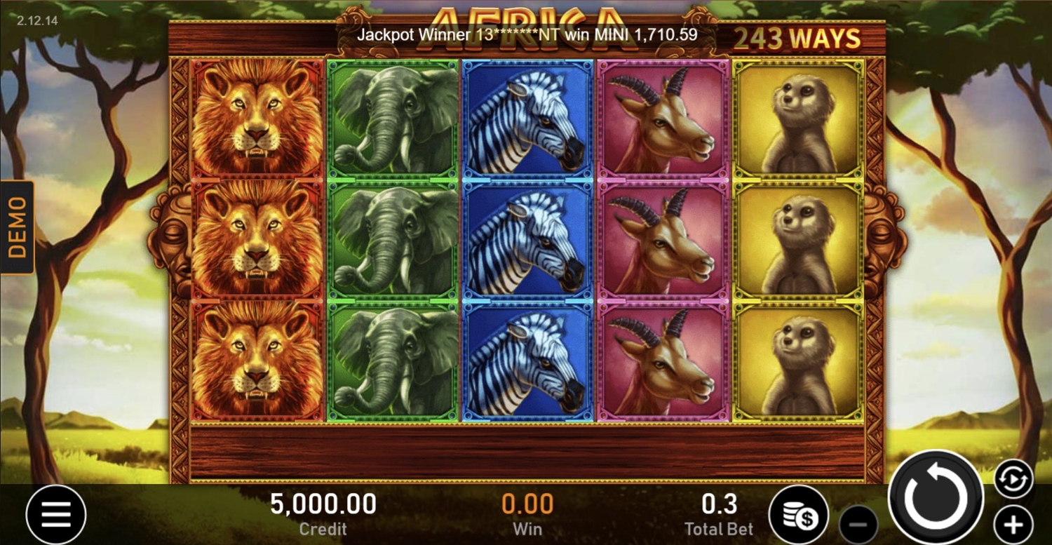 Africa Slot Gameplay