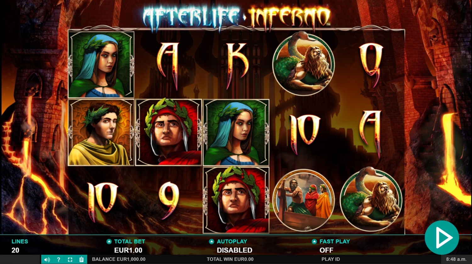 Afterlife Inferno Slot Gameplay