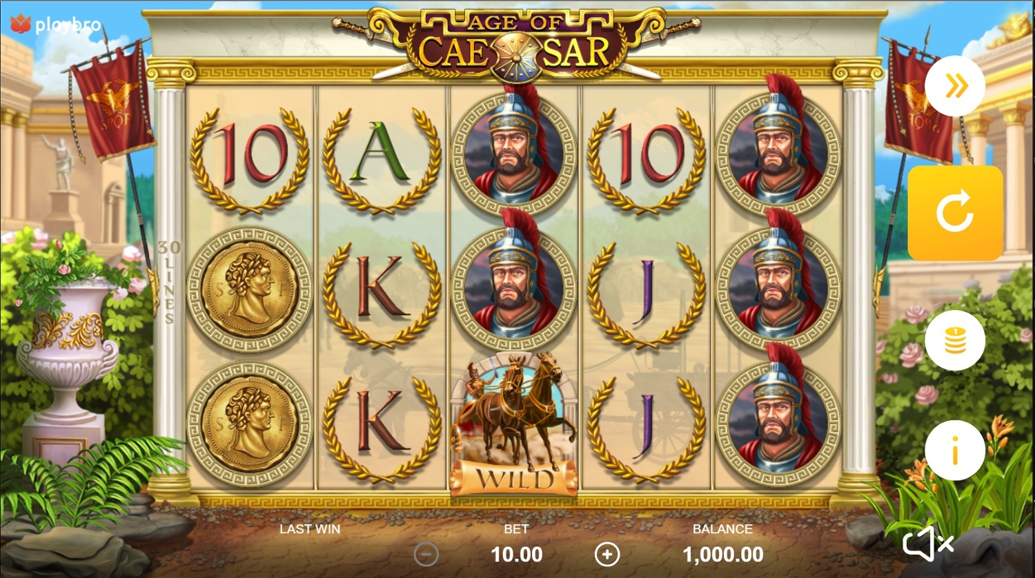 Age of Caesar Slot Gameplay