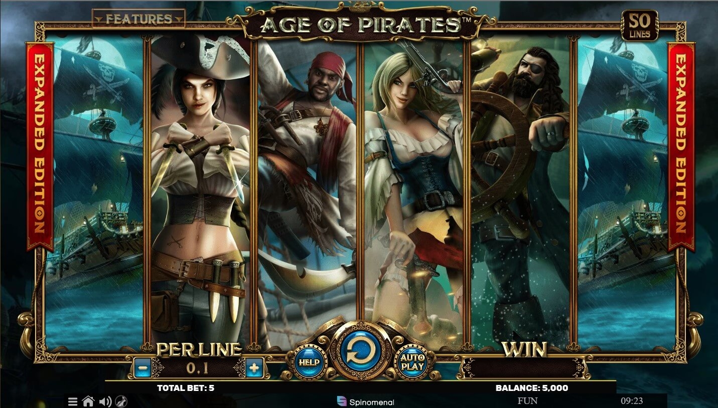 Age of Pirates: Expanded Edition Slot Gameplay