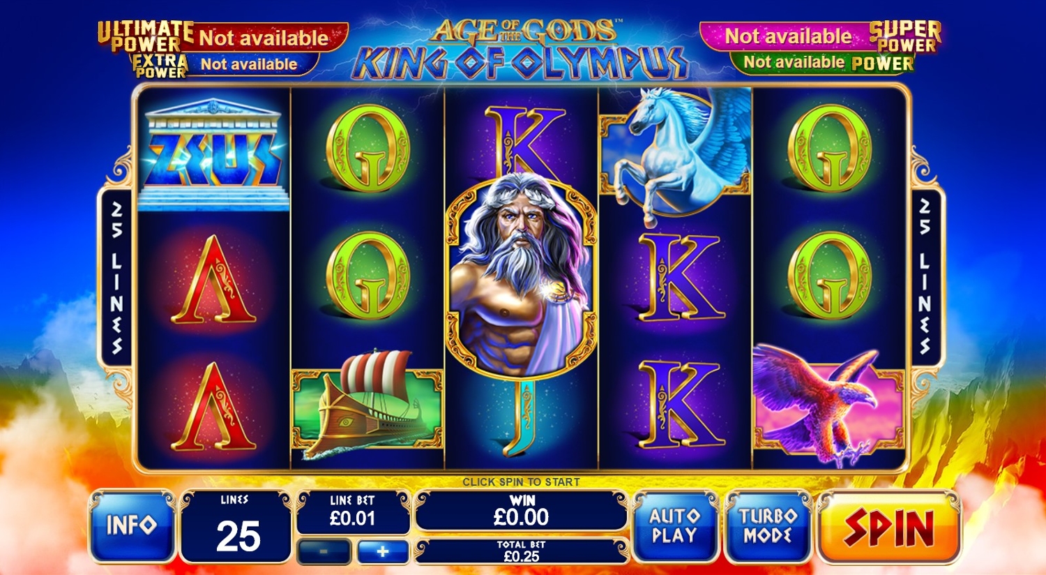 Age of the Gods: King of Olympus Slot Gameplay