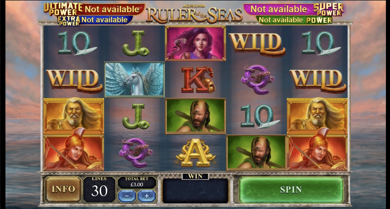 Age of the Gods: Ruler of the Seas Slot Gameplay