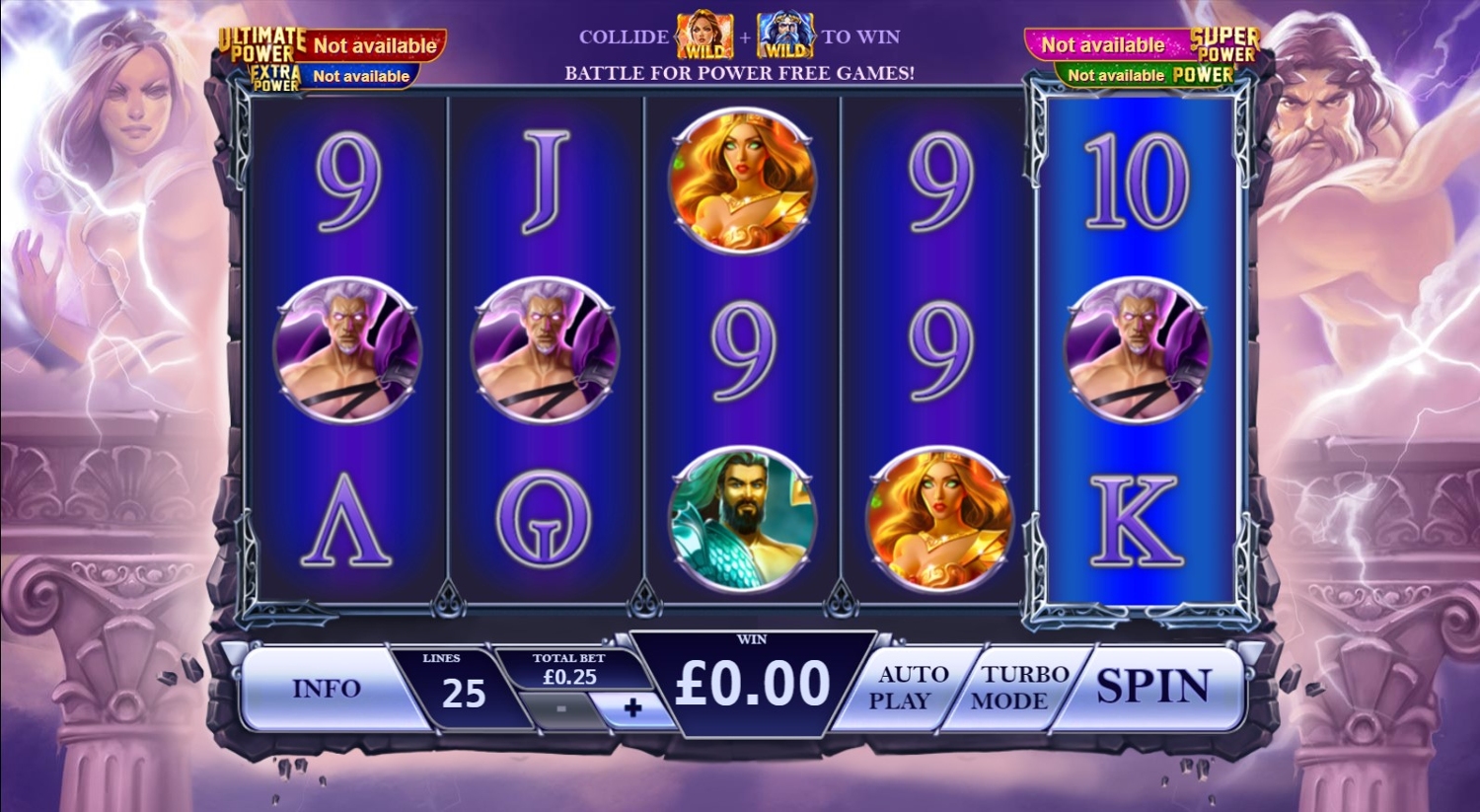 Age of the Gods: Rulers of Olympus Slot Gameplay