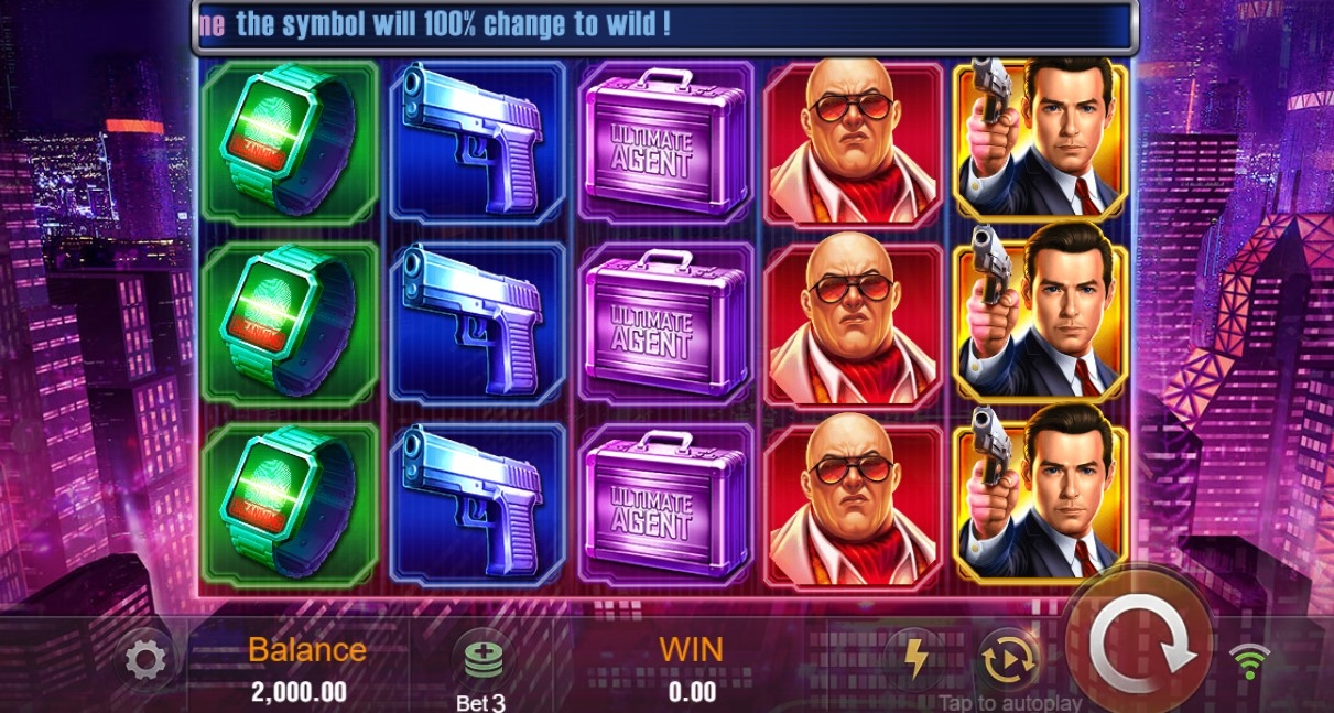 Agent Ace Slot Gameplay