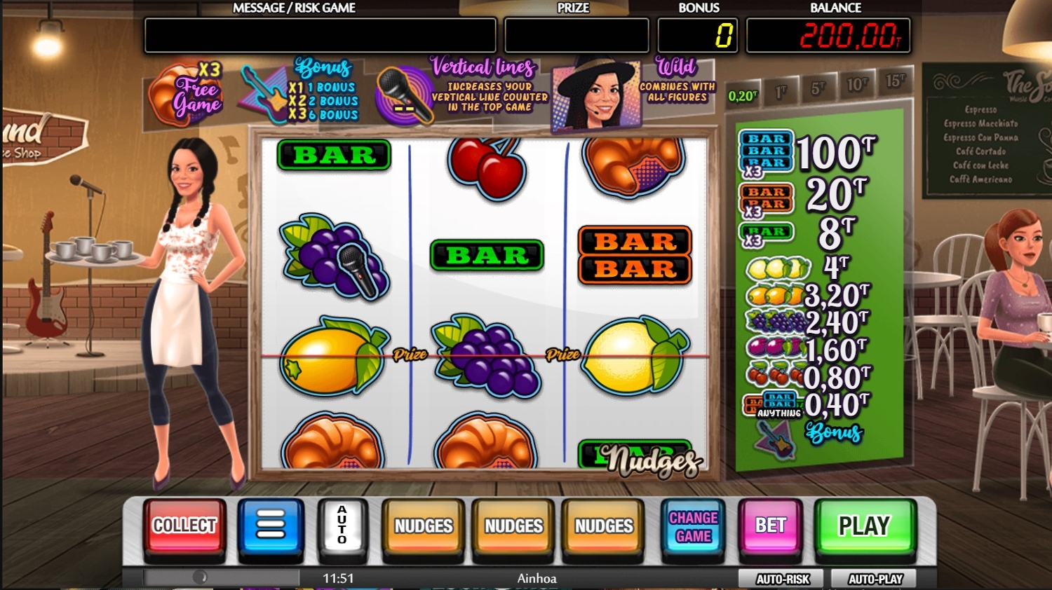 Ainhoa Slot Gameplay