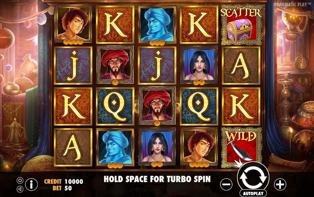 Aladdin's Treasure Slot Gameplay