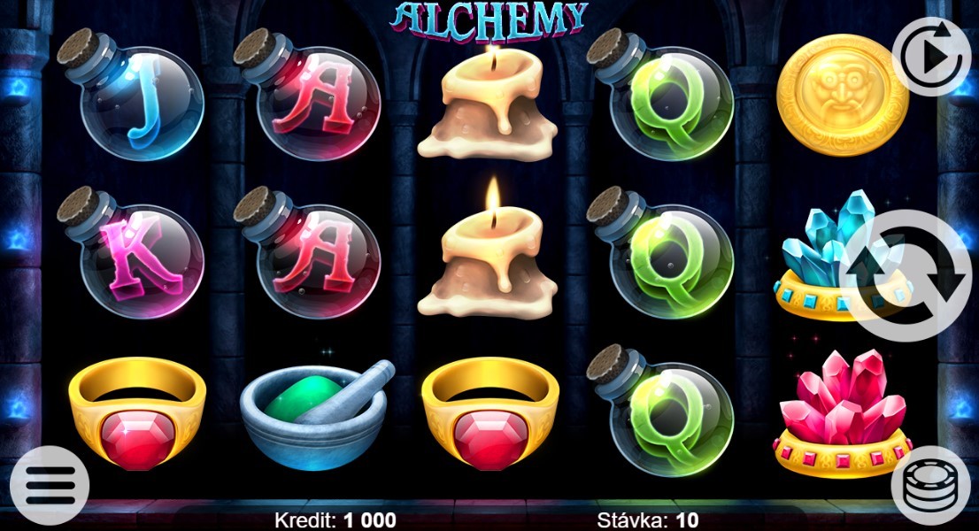 Alchemy Slot Gameplay