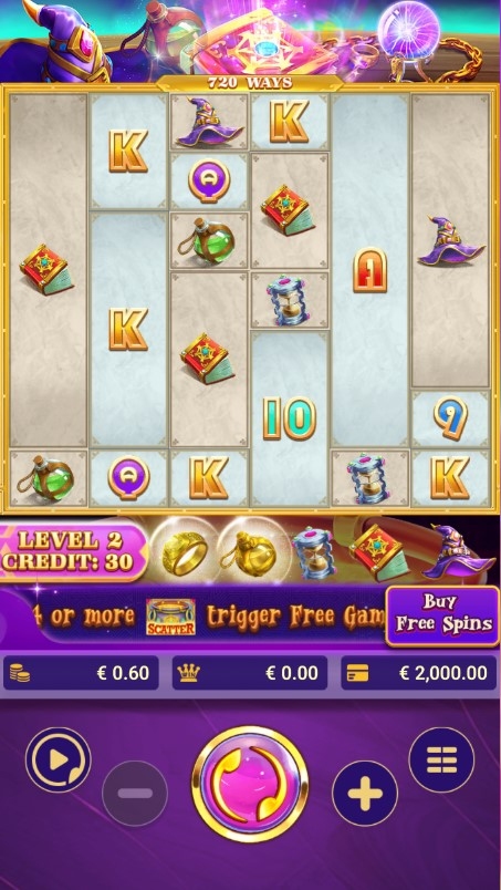 Alchemy Quest Level Up Slot Gameplay