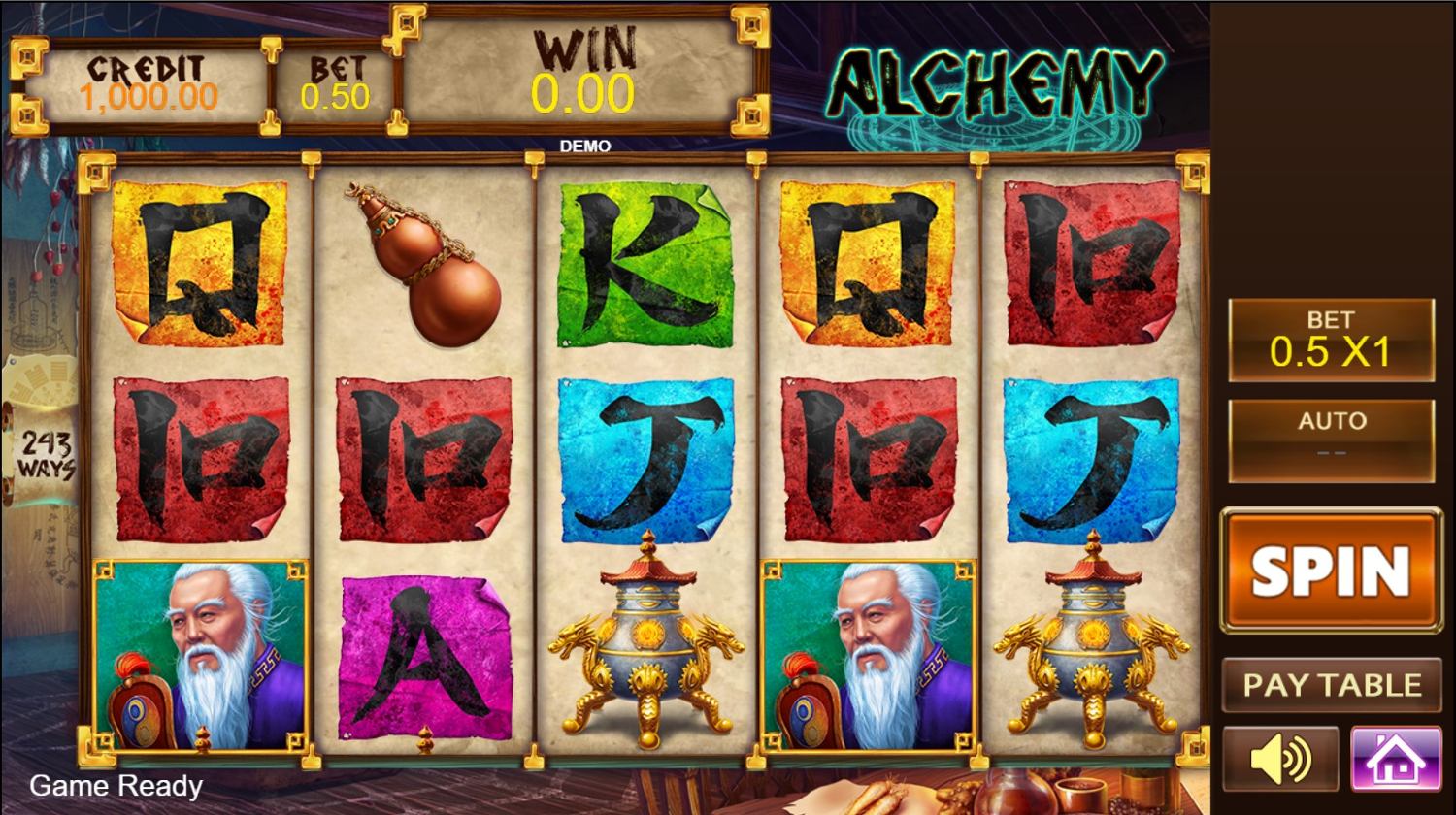 Alchemy Slot Gameplay