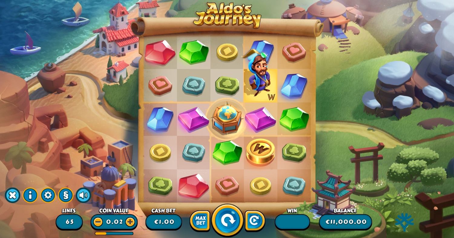 Aldo's Journey Slot Gameplay