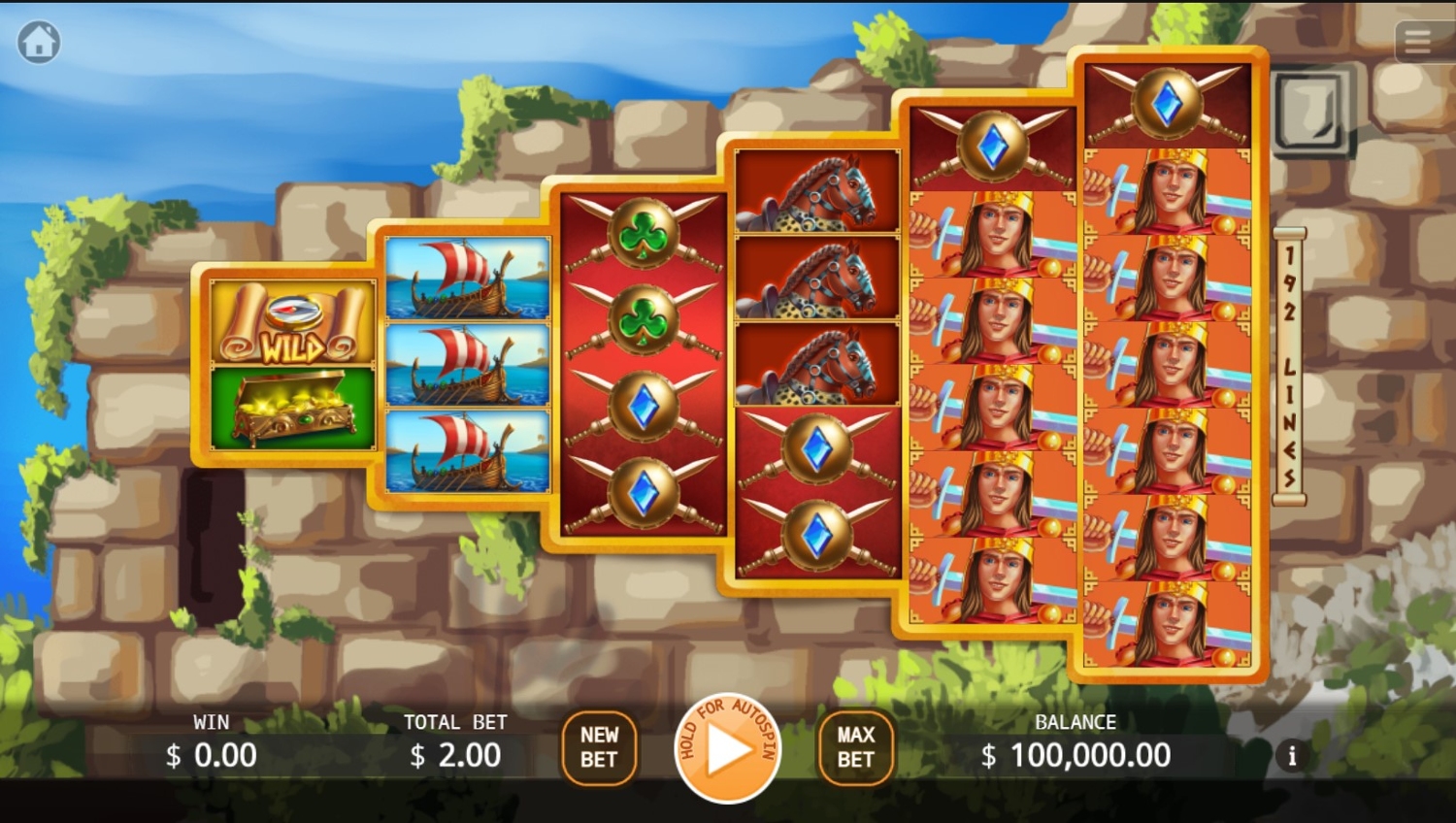 Alexander the Great Slot Gameplay