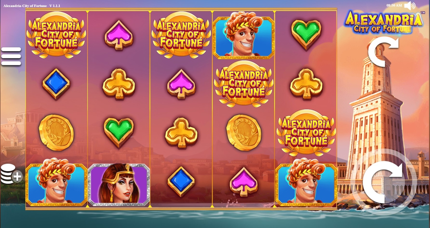 Alexandria: City of Fortune Slot Gameplay