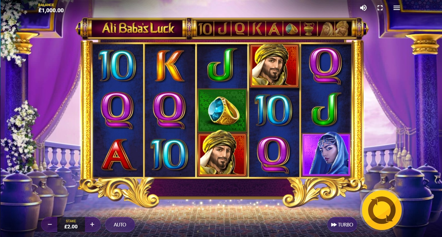 Ali Babas Luck Slot Gameplay
