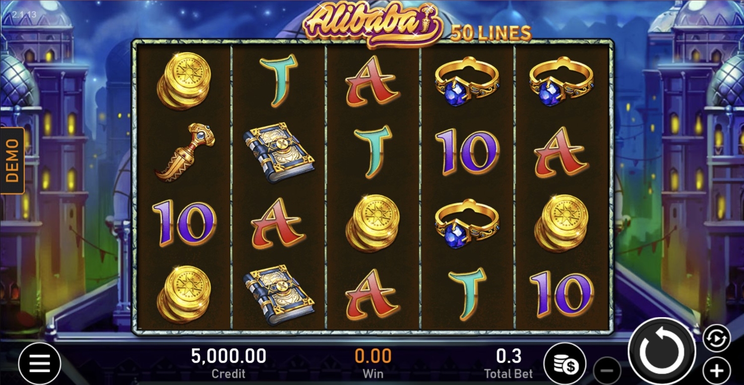 Alibaba Slot Gameplay