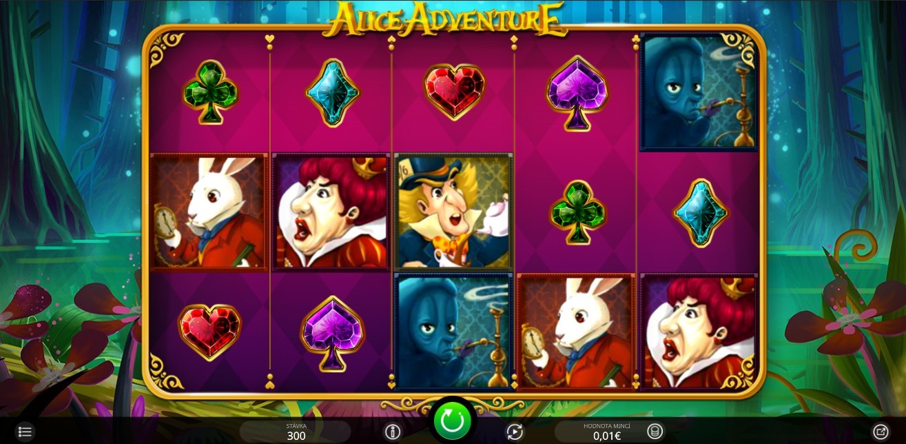Alice Adventure Slot Gameplay