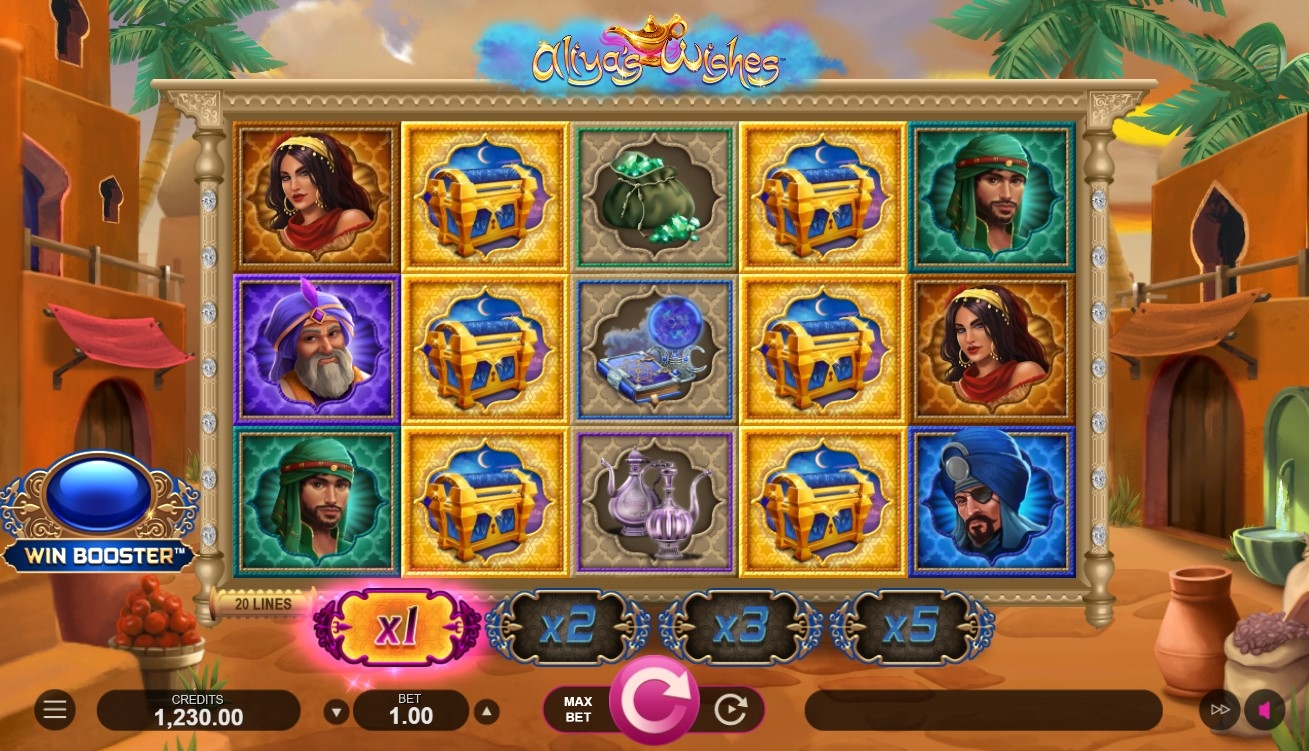 Aliyas Wishes Slot Gameplay