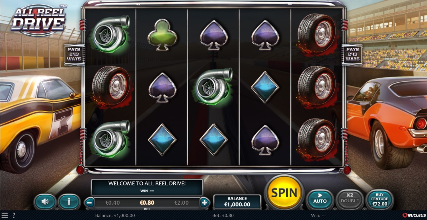 All Reel Drive Slot Gameplay