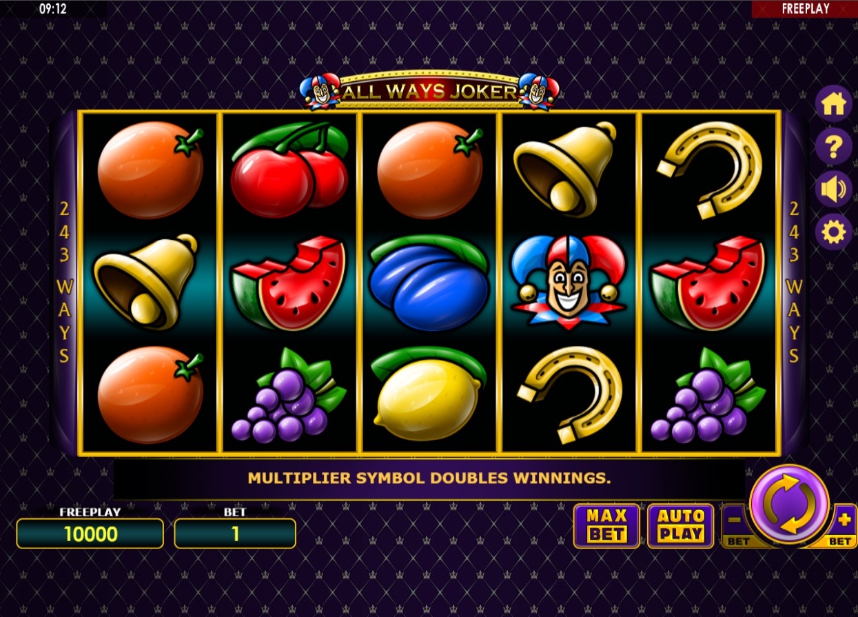 All Ways Joker Slot Gameplay