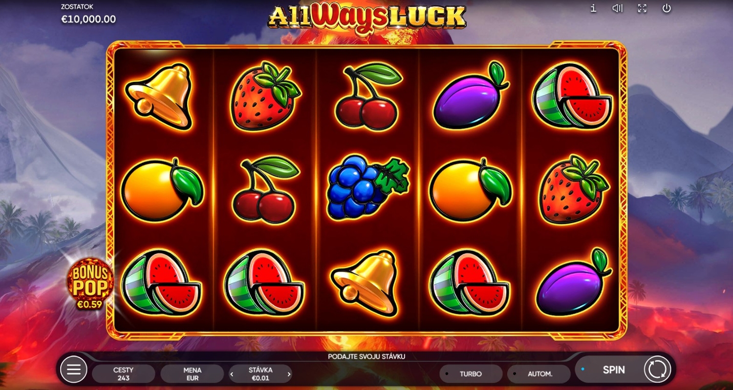 All Ways Luck Slot Gameplay