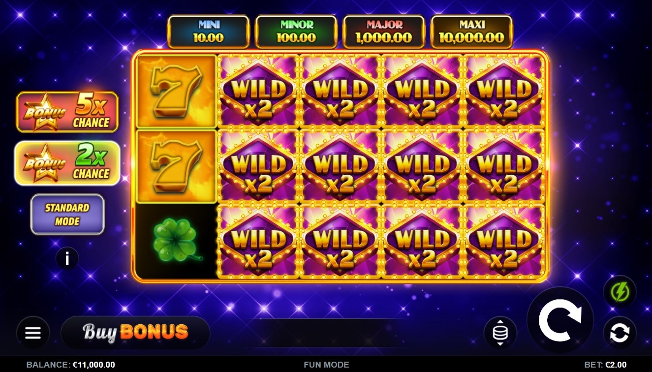 AllStar 7s Hold and Win Slot Gameplay