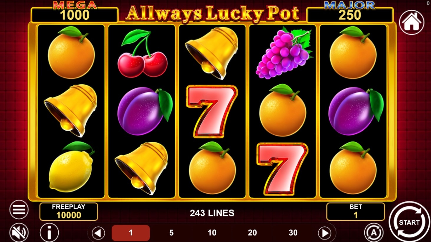 Allways Lucky Pot Slot Gameplay