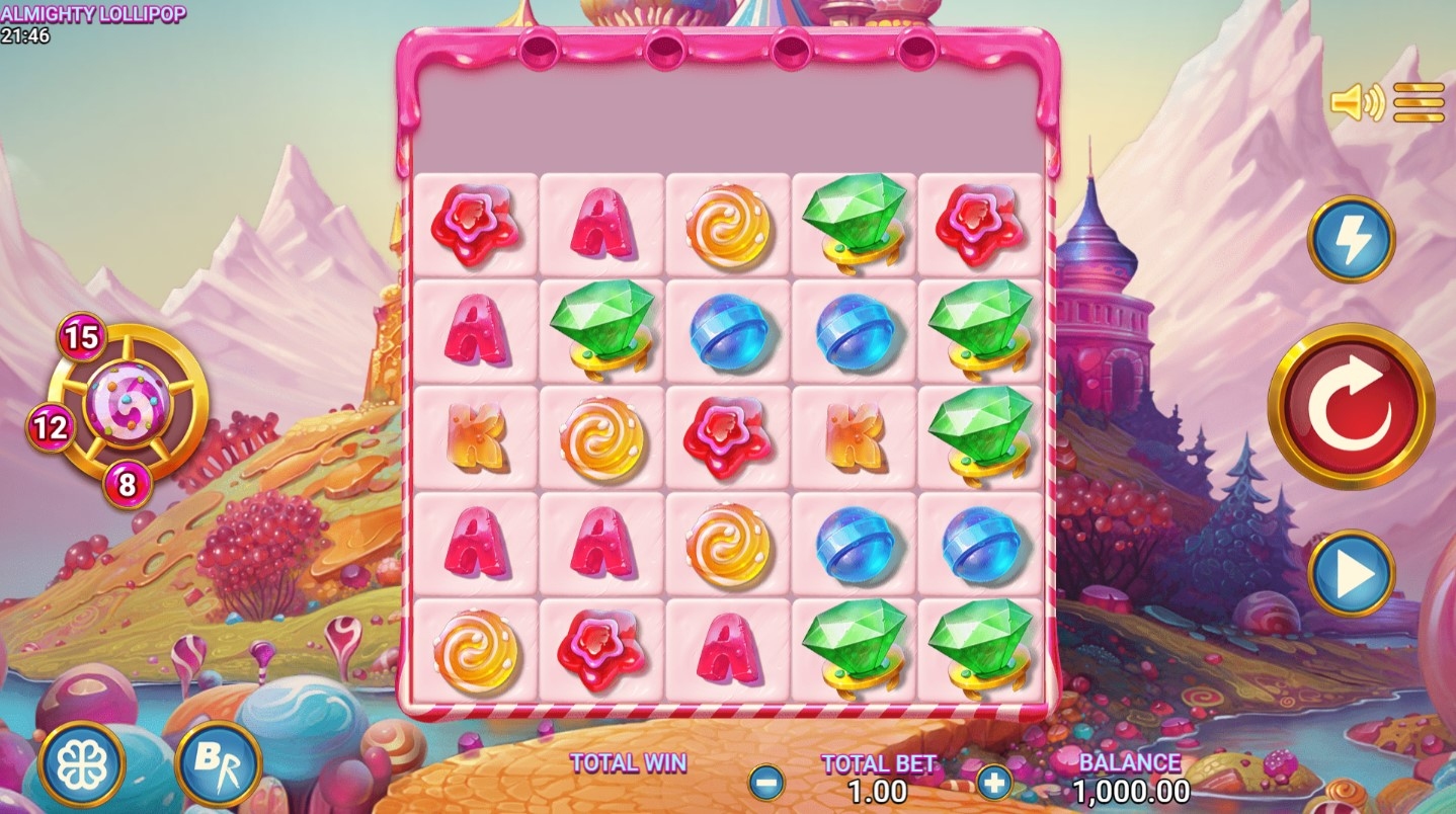 Almighty Lollipop SuperSymbols Slot Gameplay