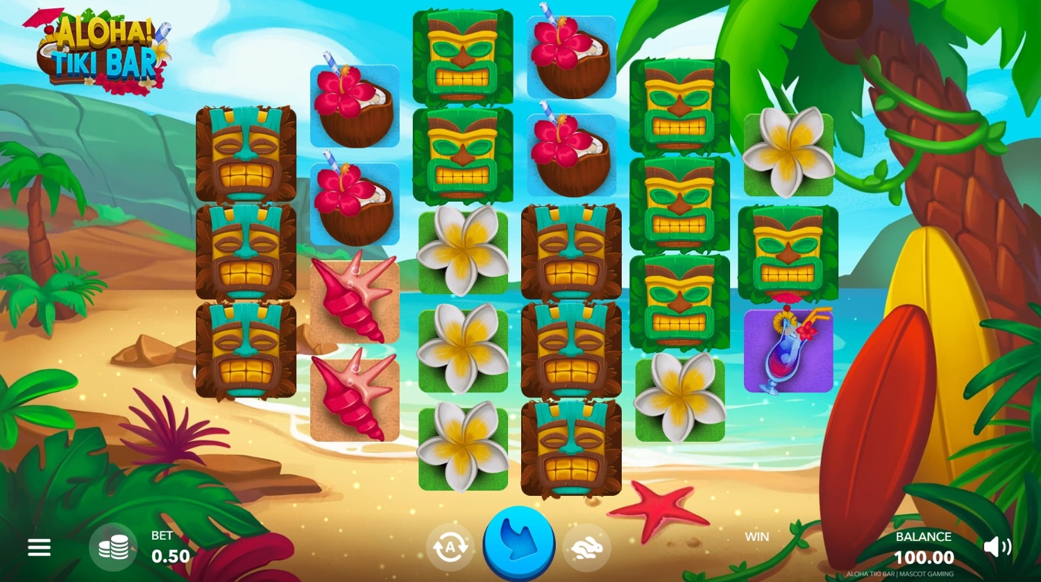 Aloha Tiki Bar Slot Gameplay
