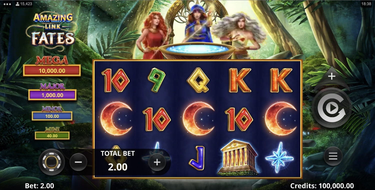 Amazing Link Fates Slot Gameplay