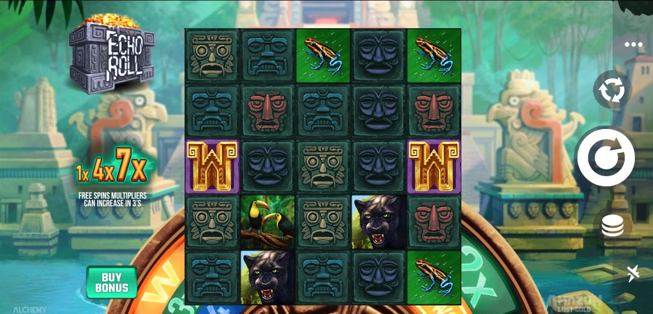 Amazon Lost Gold Slot Gameplay