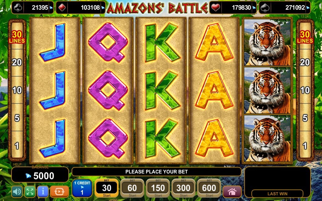 Amazon's Battle Slot Gameplay