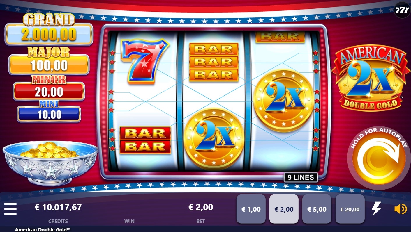 American Double Gold Slot Gameplay