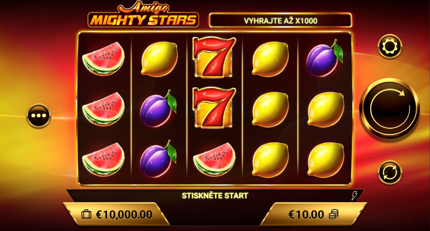 Amigo Mighty Stars Slot Gameplay