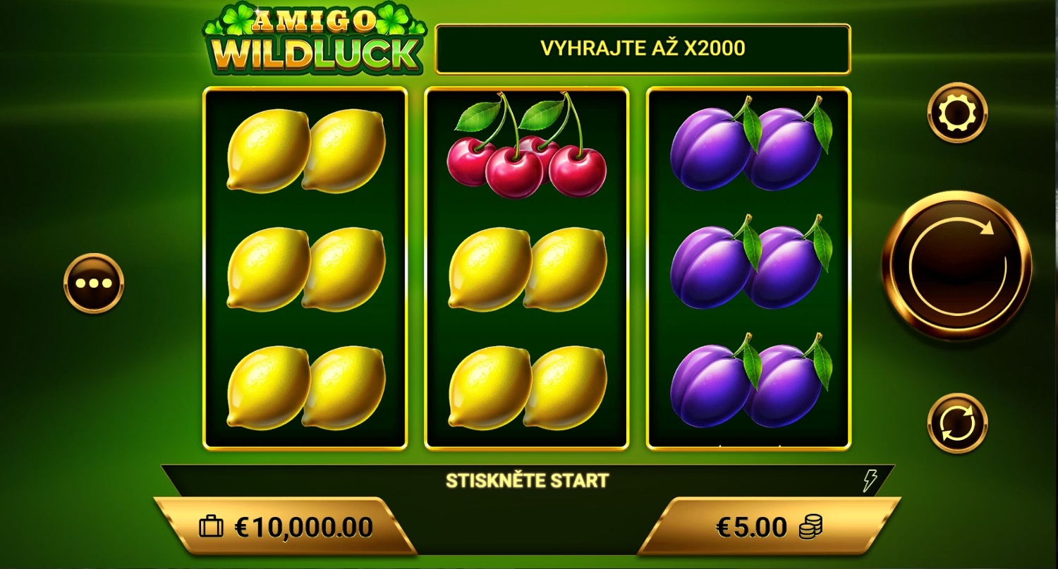 Amigo Wild Luck Slot Gameplay