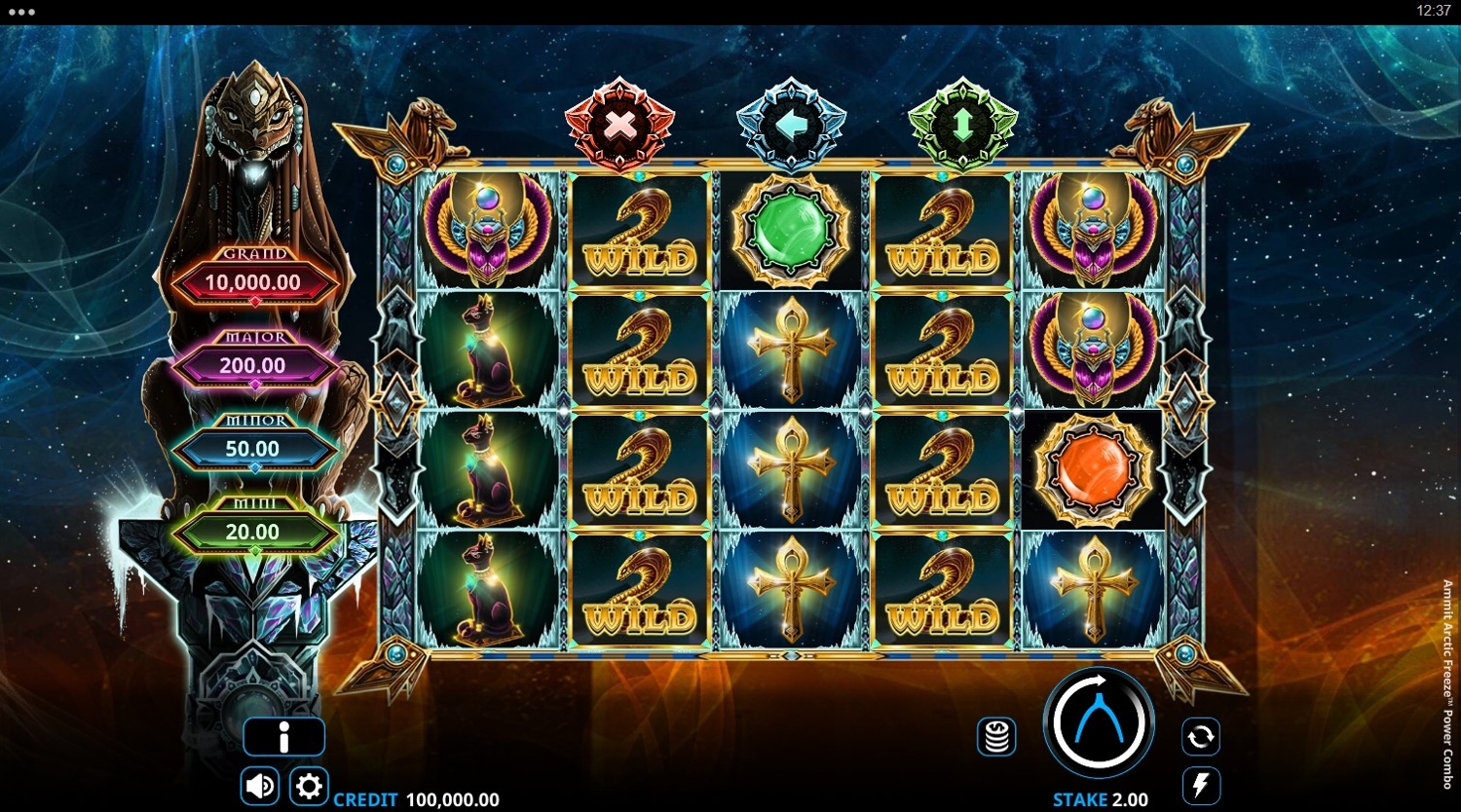 Ammit Arctic Freeze Power Combo Slot Gameplay