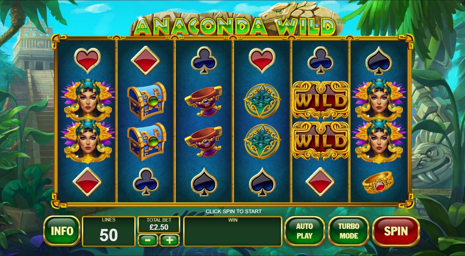 Anaconda Wild Slot Gameplay