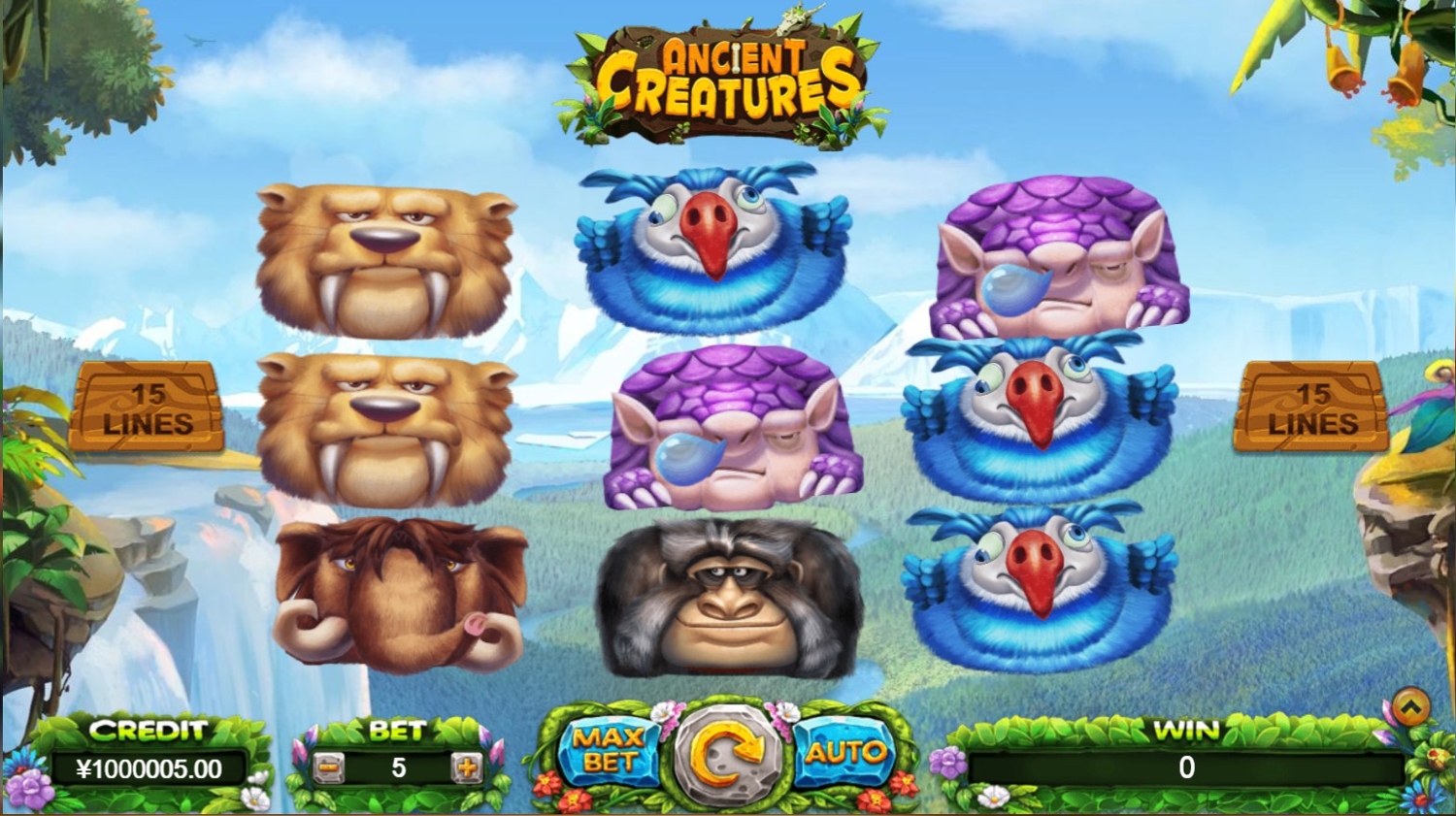 Ancient Creatures Slot Gameplay