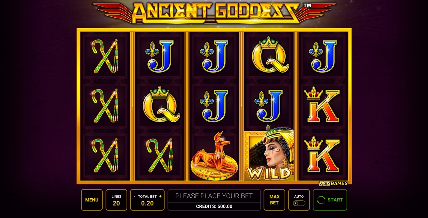 Ancient Goddess Slot Gameplay