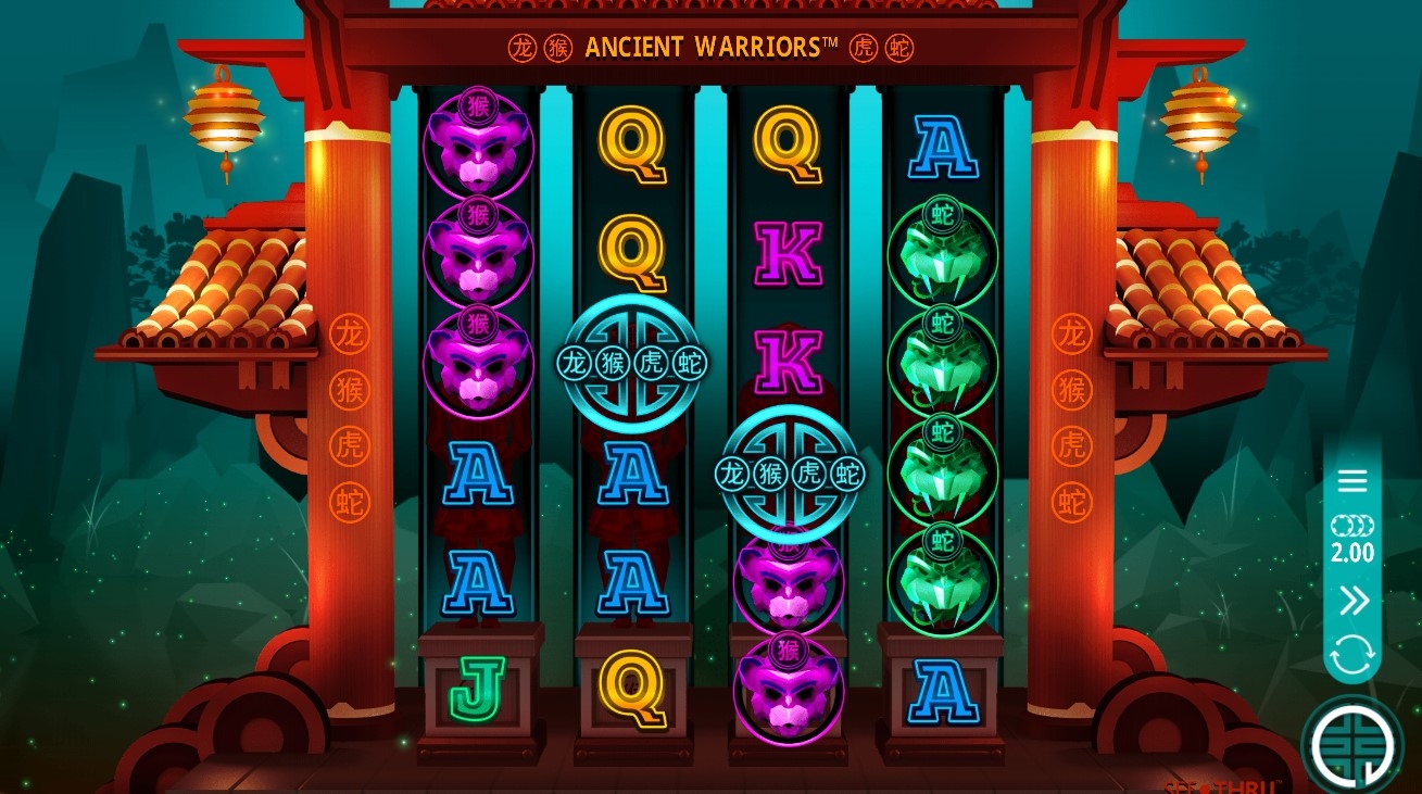 Ancient Warriors Slot Gameplay