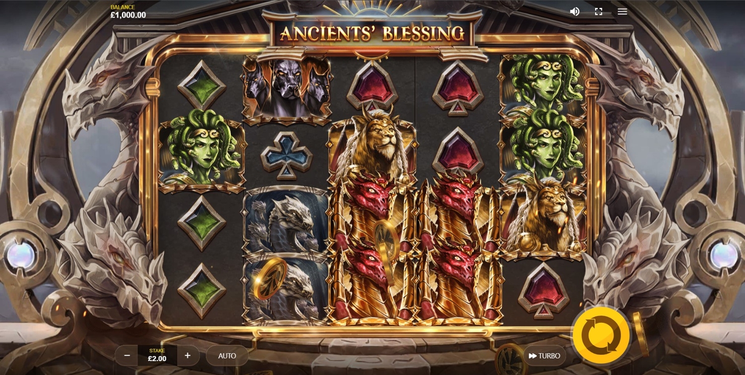 Ancients' Blessing Slot Gameplay