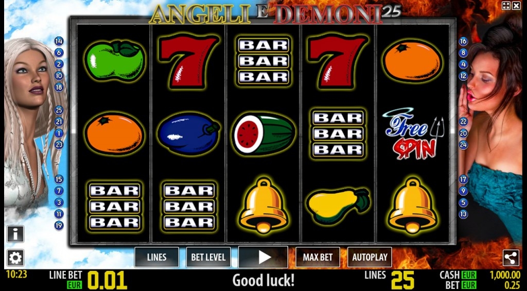Angeli e Demoni25 Slot Gameplay