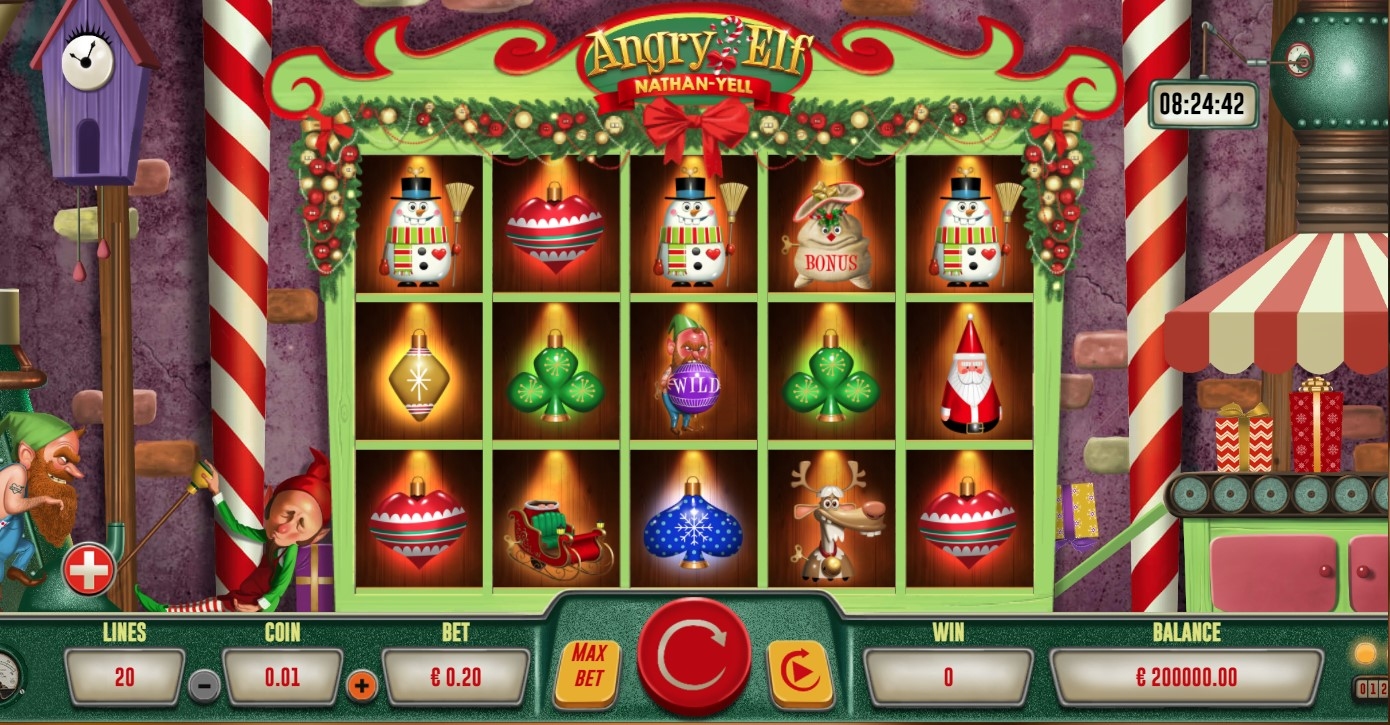 Angry Elf Slot Gameplay