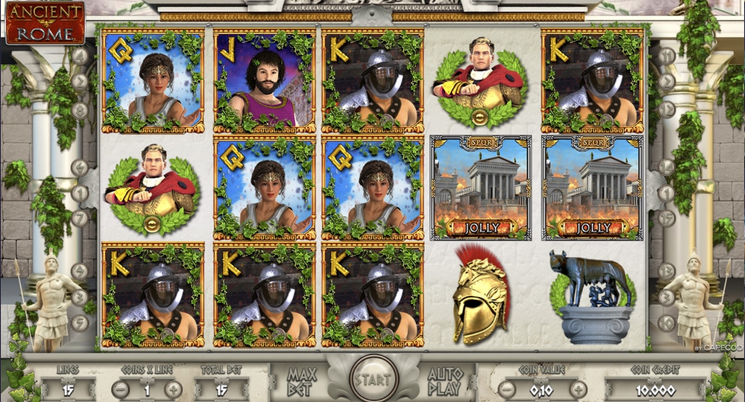 Antica Roma Slot Gameplay