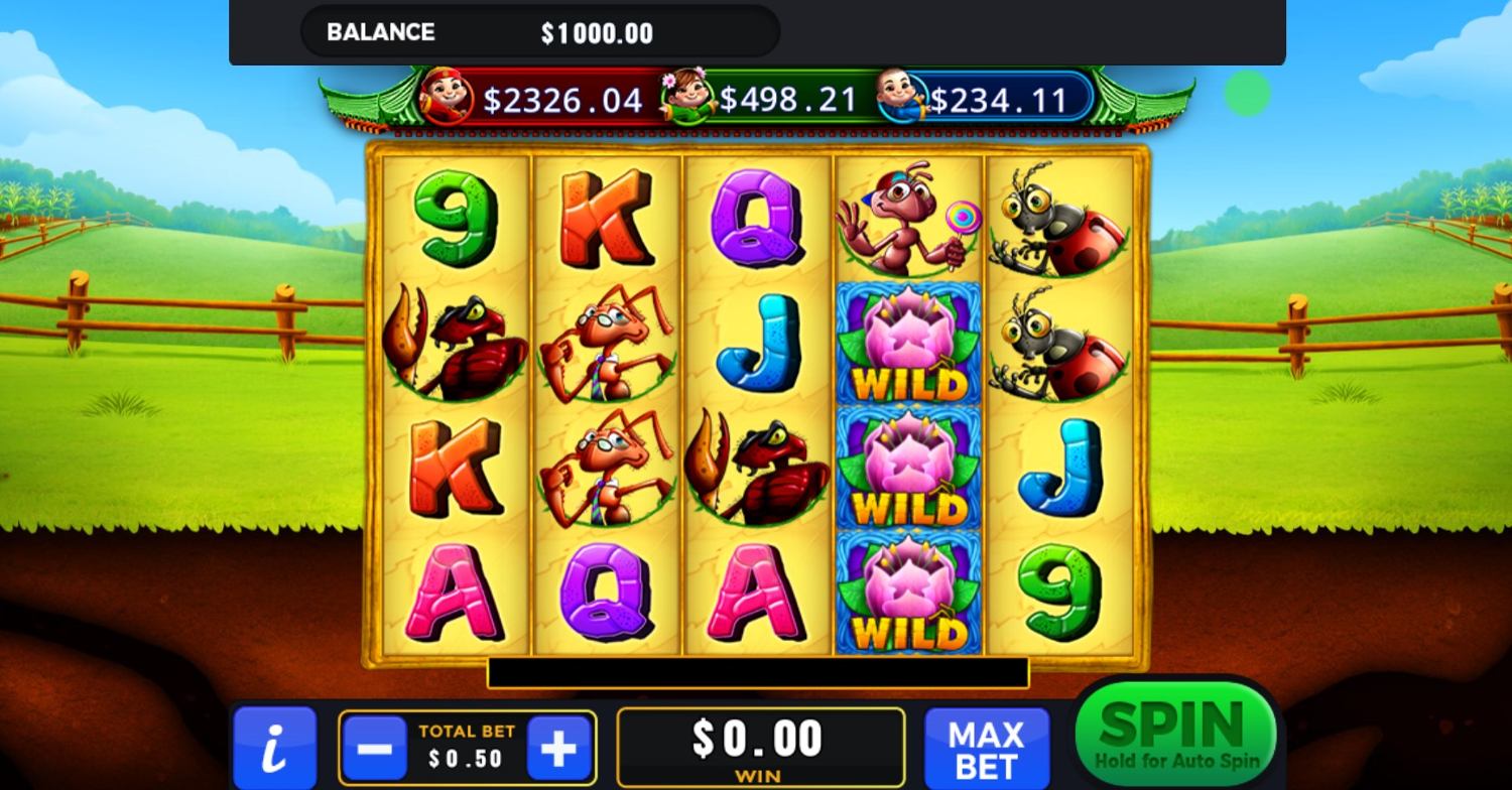 Anton's Family Slot Gameplay