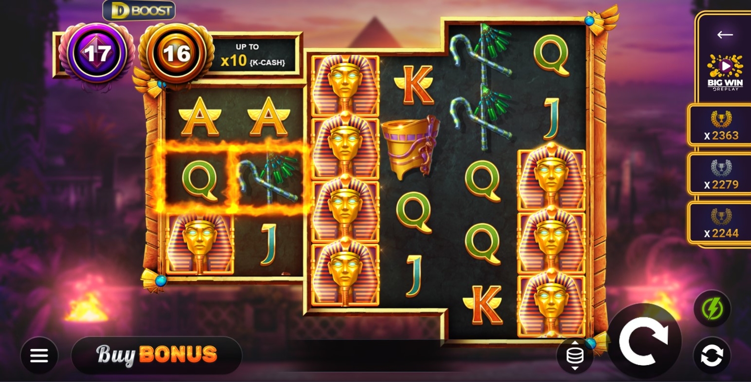 Anubis Fire Slot Gameplay