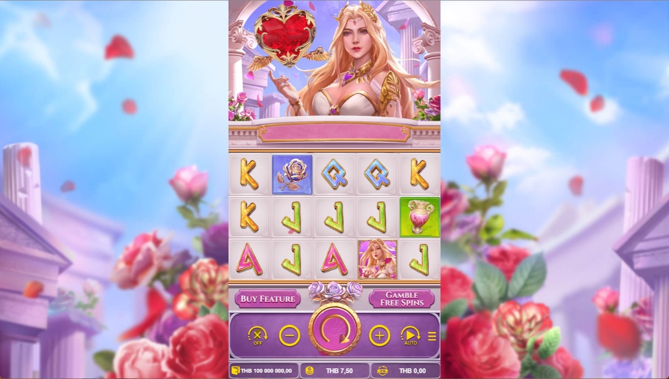 Aphrodite Goddess of Love Slot Gameplay