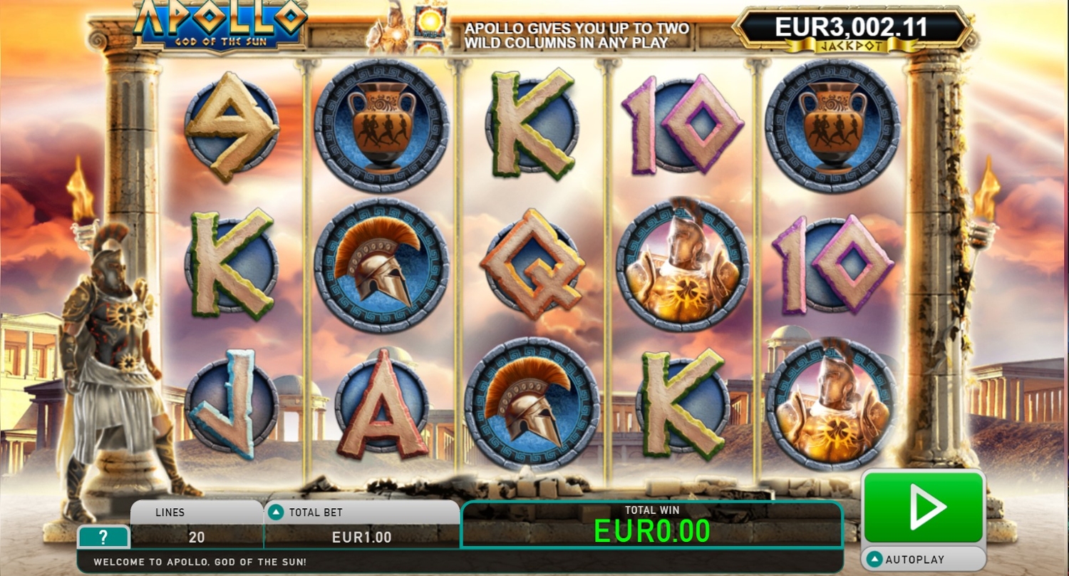 Apollo Slot Gameplay